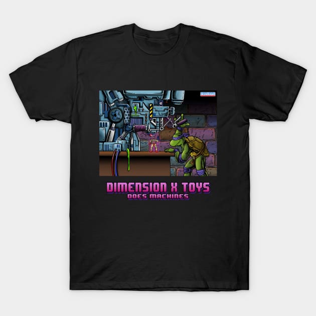 Dimension X Toys Does Machines T-Shirt by dimensionxtoys
